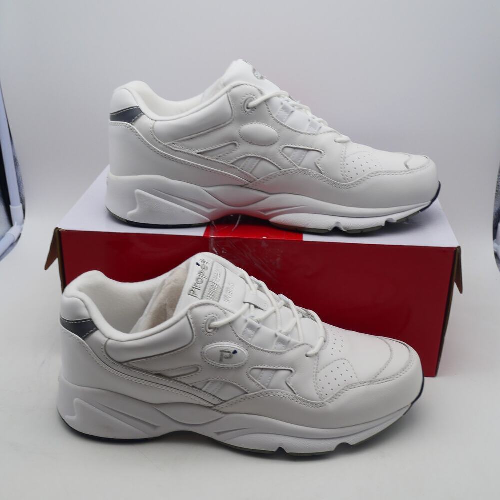 NEW Propet Stability Walker Sneakers Shoes White Women's Size 12 W2034 - Picture 4 of 9